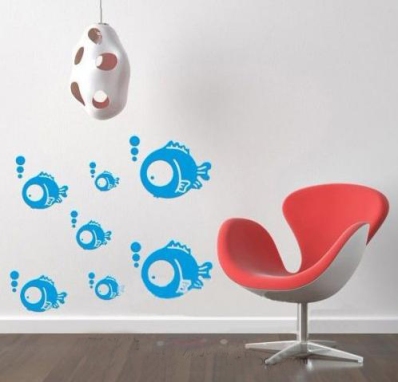 Blue-Fish-font-b-3D-b-font-DIY-Home-Decoration-font-b-Fashion-b-font-PVC